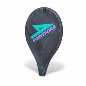 POINTFORE Black Tennis Racket Cover vintage tennis racquet case head only face